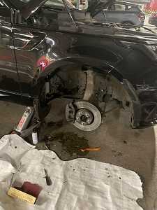 Восстановление силового провода на Range Rover